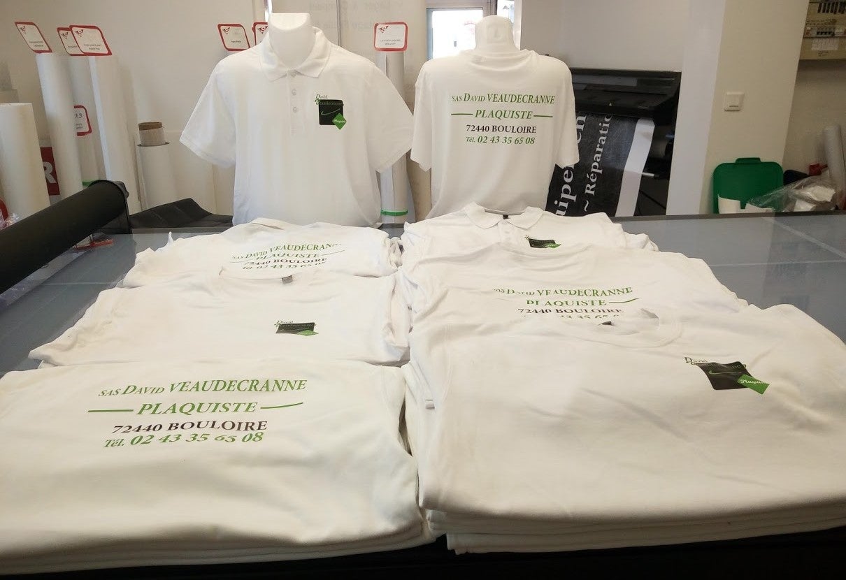 #marquage#vêtements#sweat#polo#tee-shirt#impression#plaquiste#bouloire#signarama#lemans