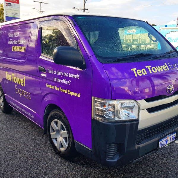 Tea Towel Express Van Wrap (4)