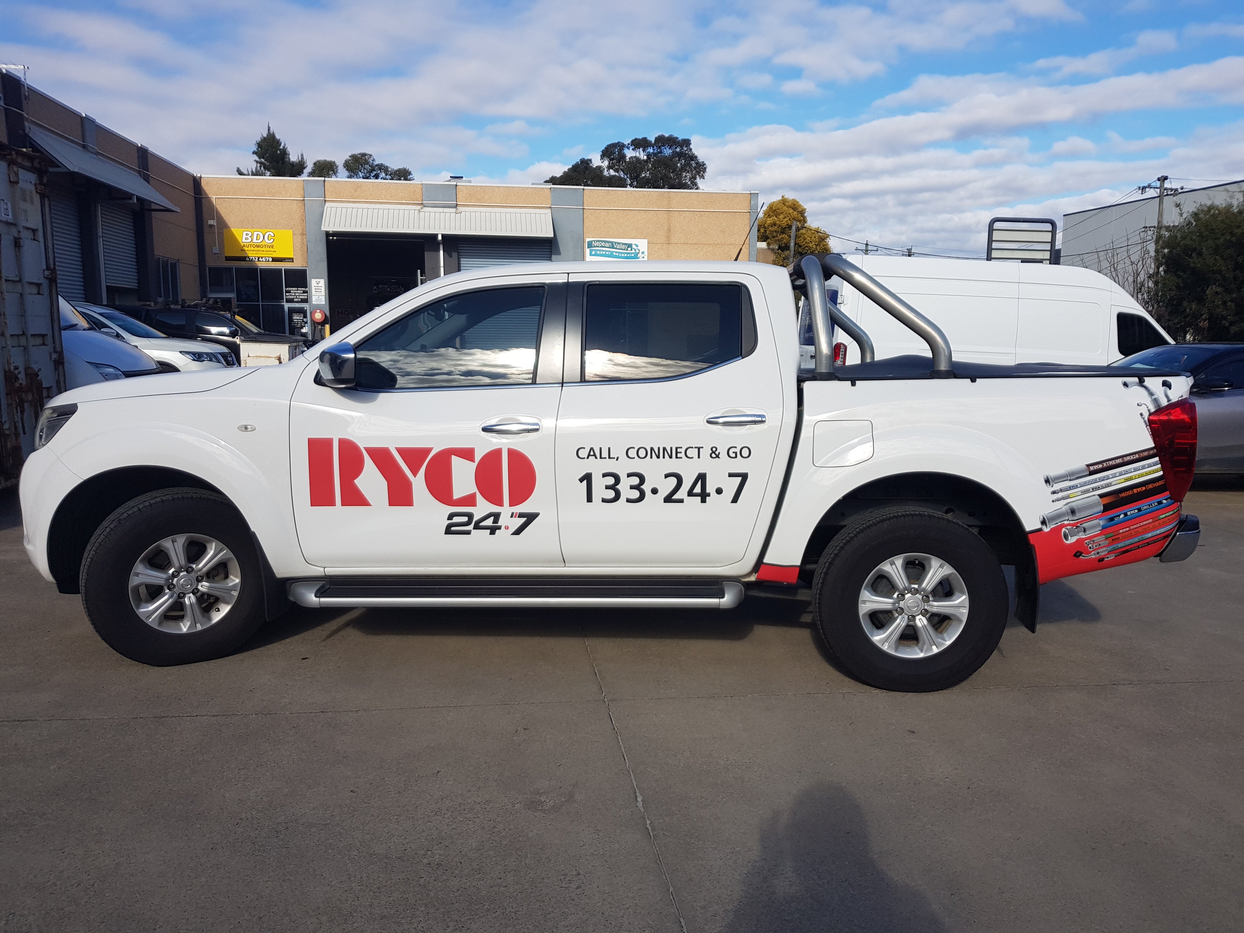 Spot Graphics- For Ryco Hydraulics- By Signarama Penrith