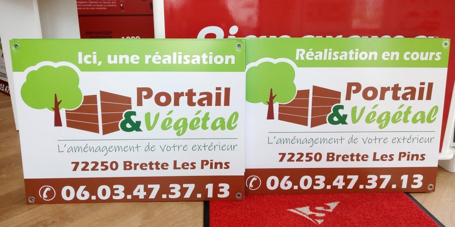 Panneaux de chantier