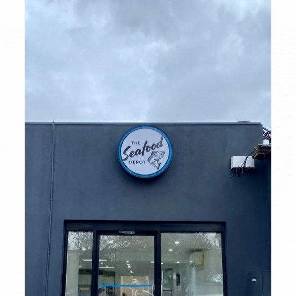 Lightboxes - The Seafood Depot.
