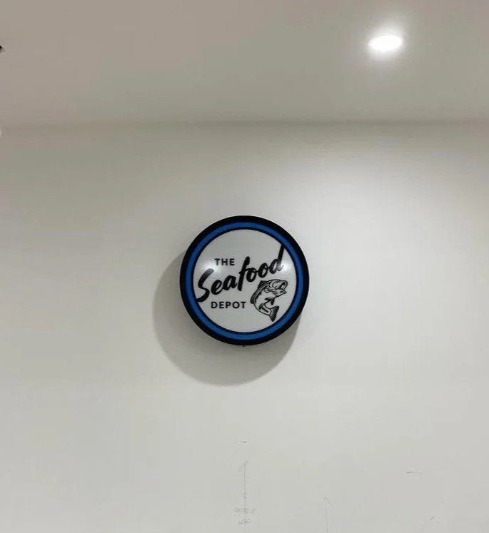 Lightboxes - The Seafood Depot.