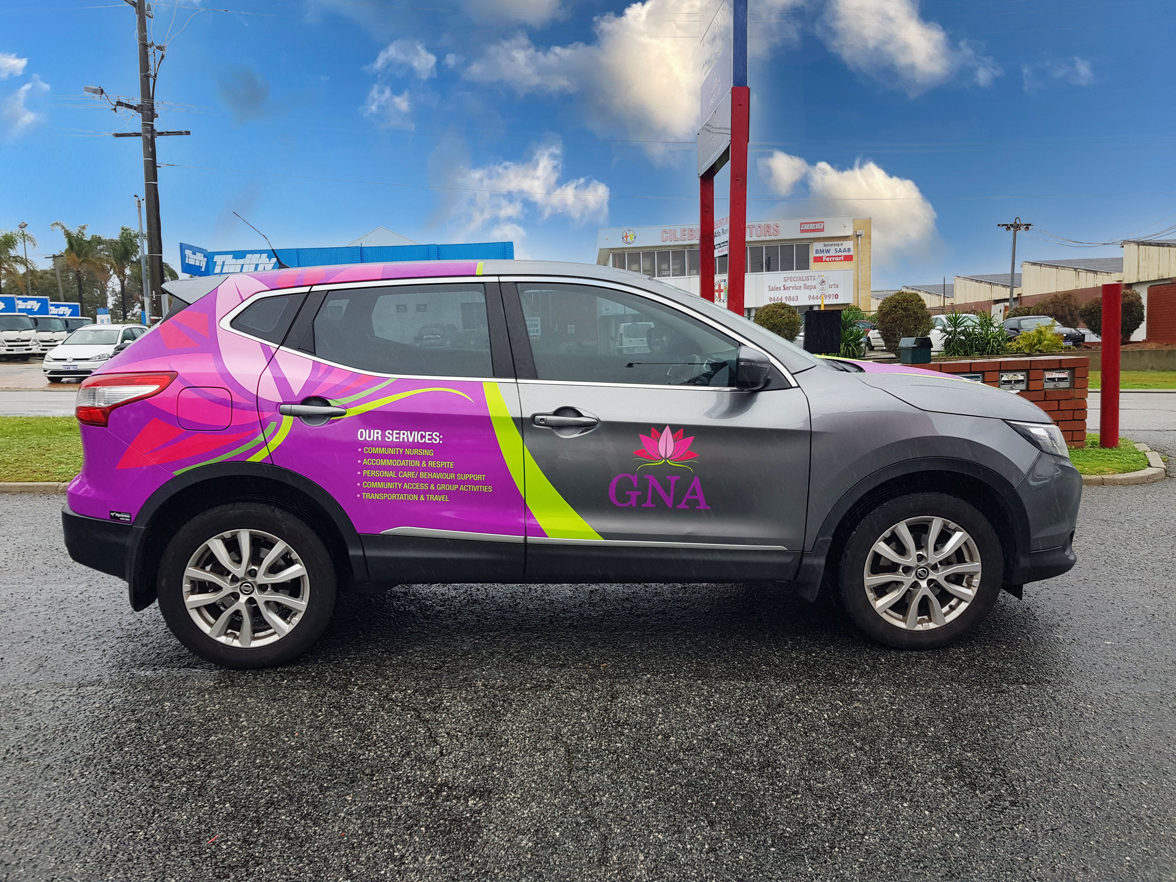 Guardian Nursing Agency Vehicle Wrap