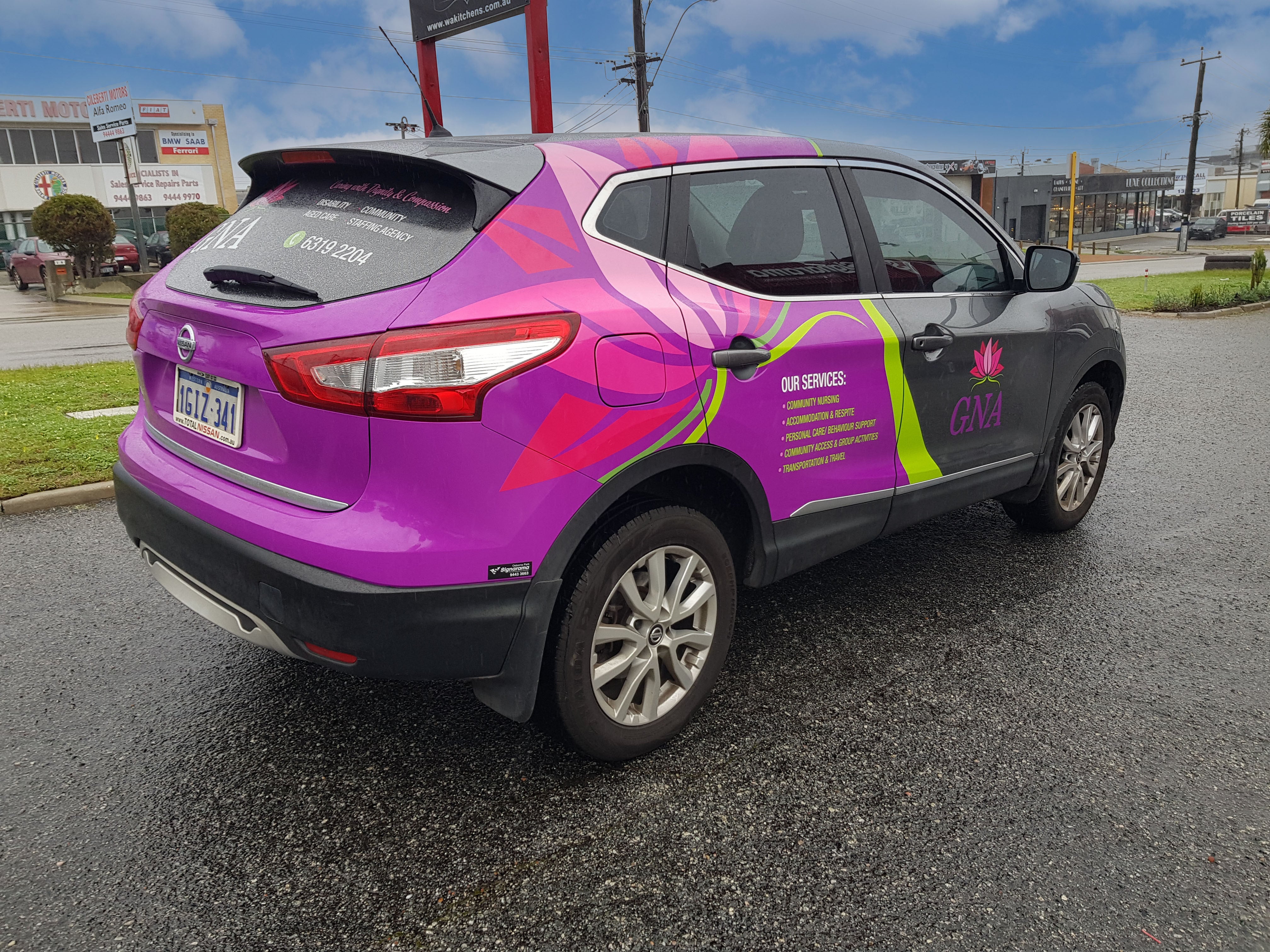 Guardian Nursing Agency Vehicle Wrap