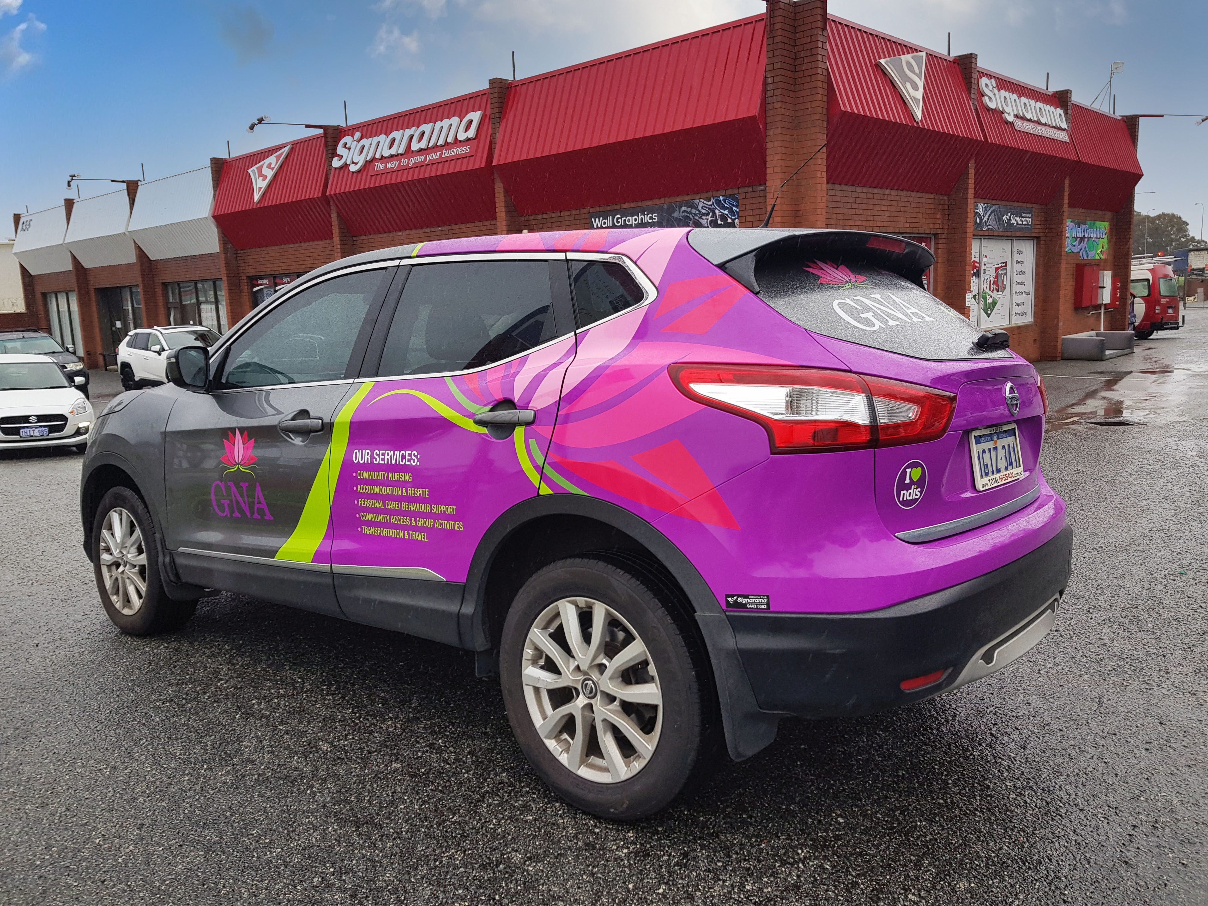 Guardian Nursing Agency Vehicle Wrap