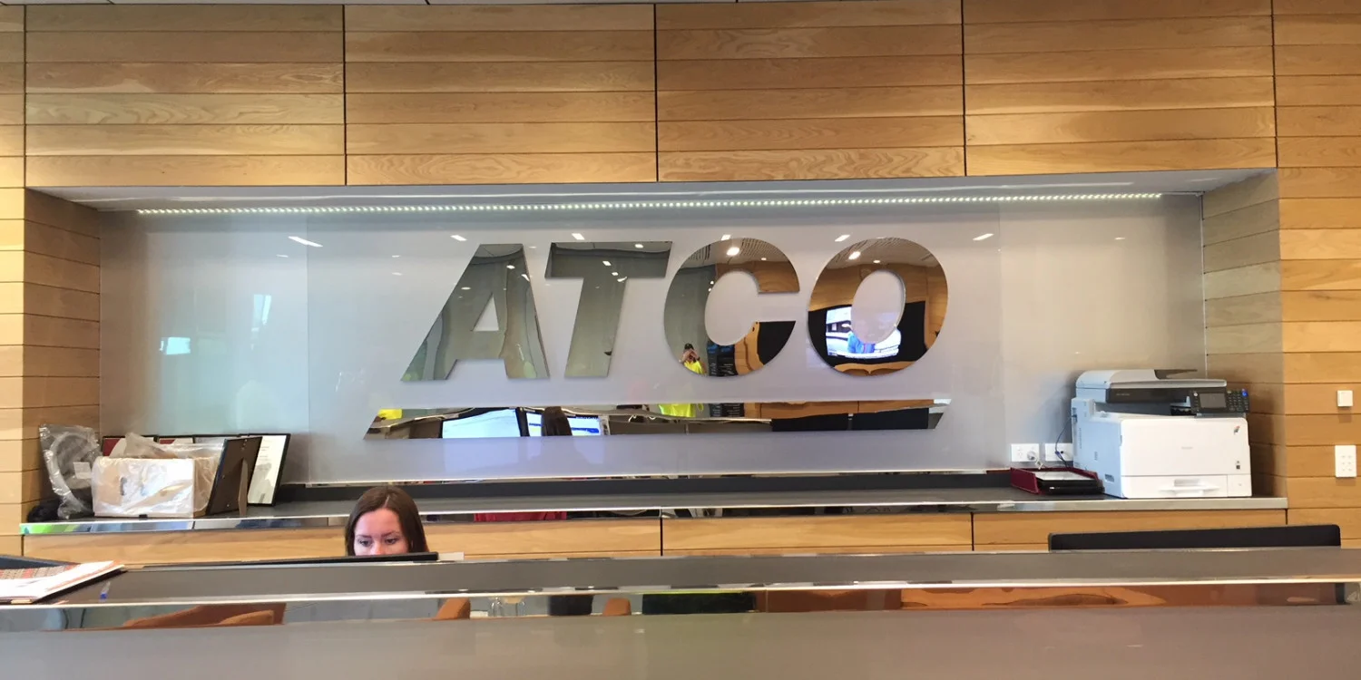 Reception Signage