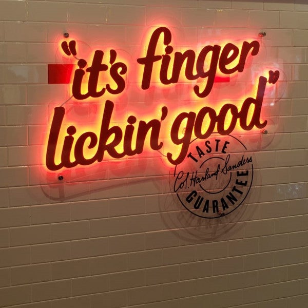Signage for KFC