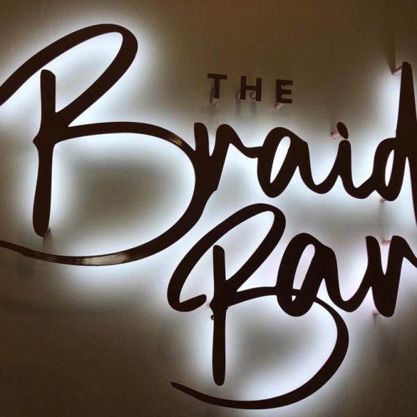 illuminated signage