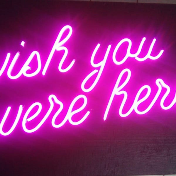 illuminated signage