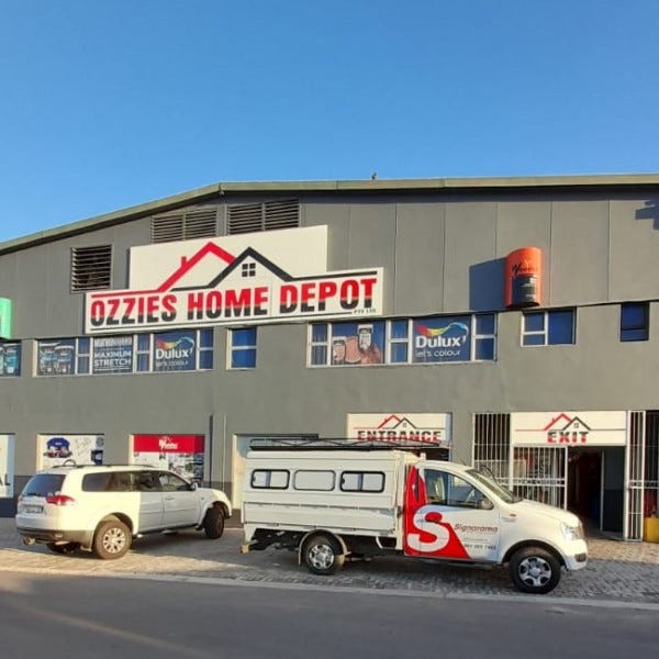 Store front signage