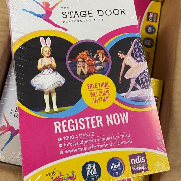 The Stage Door Performing Arts Flyers