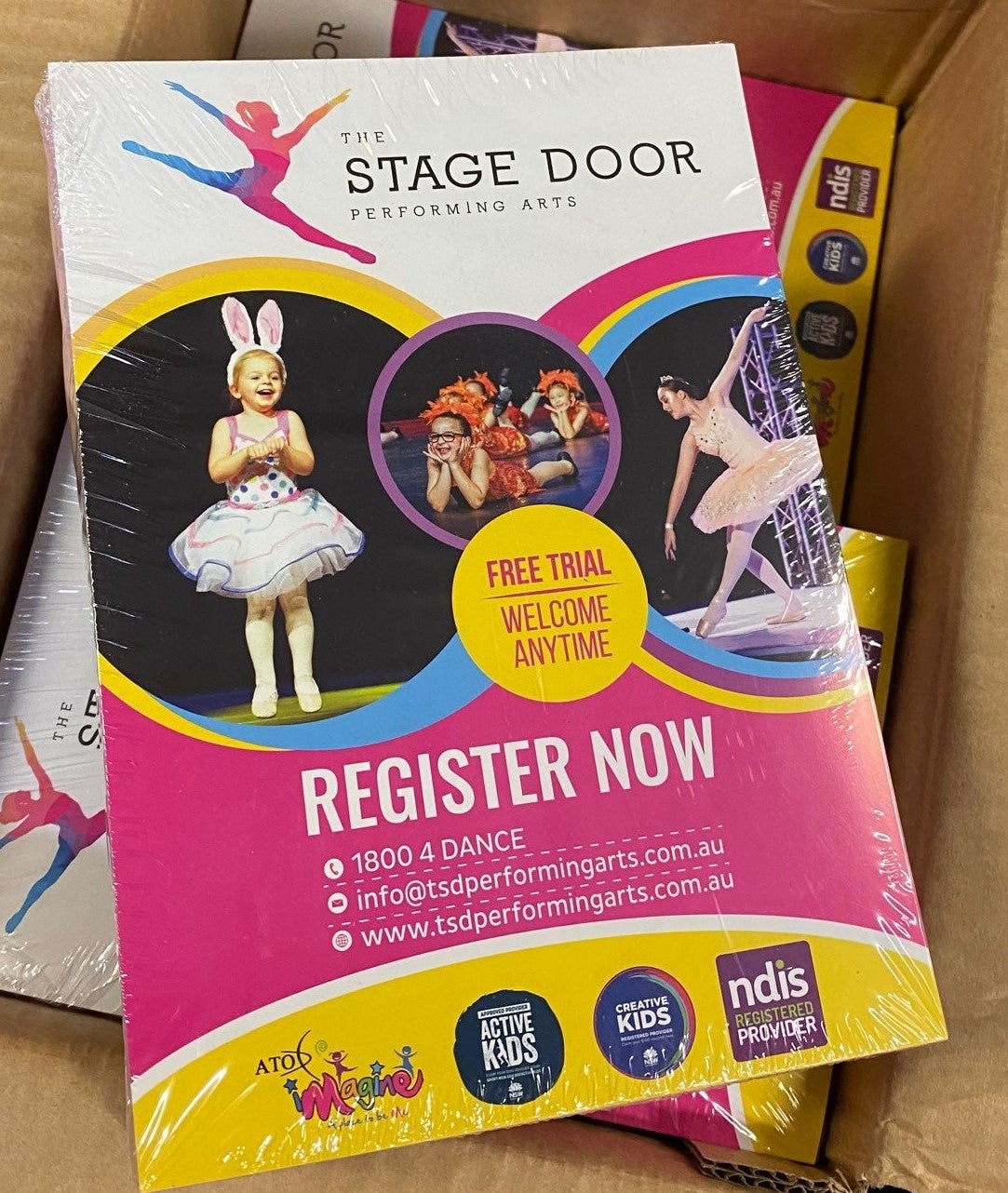 The Stage Door Performing Arts Flyers