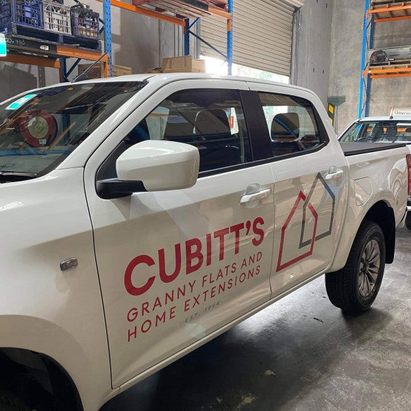 Vehicle Signage- For Cubitts- By Signarama Penrith