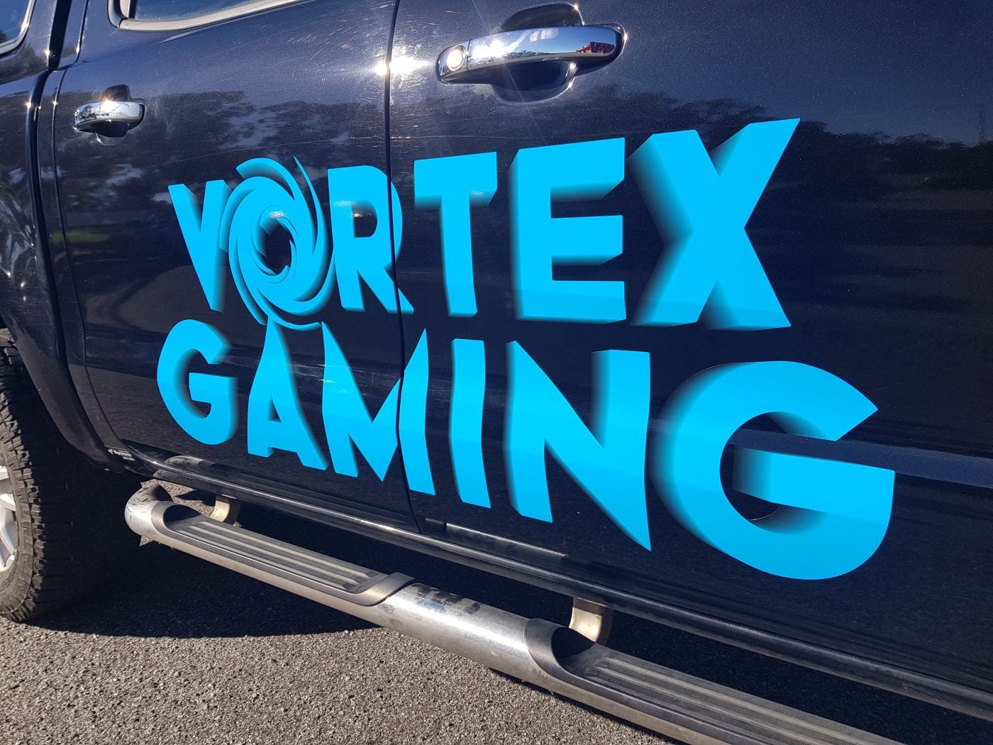 Vortex Gaming Trailer & Ute Wrap