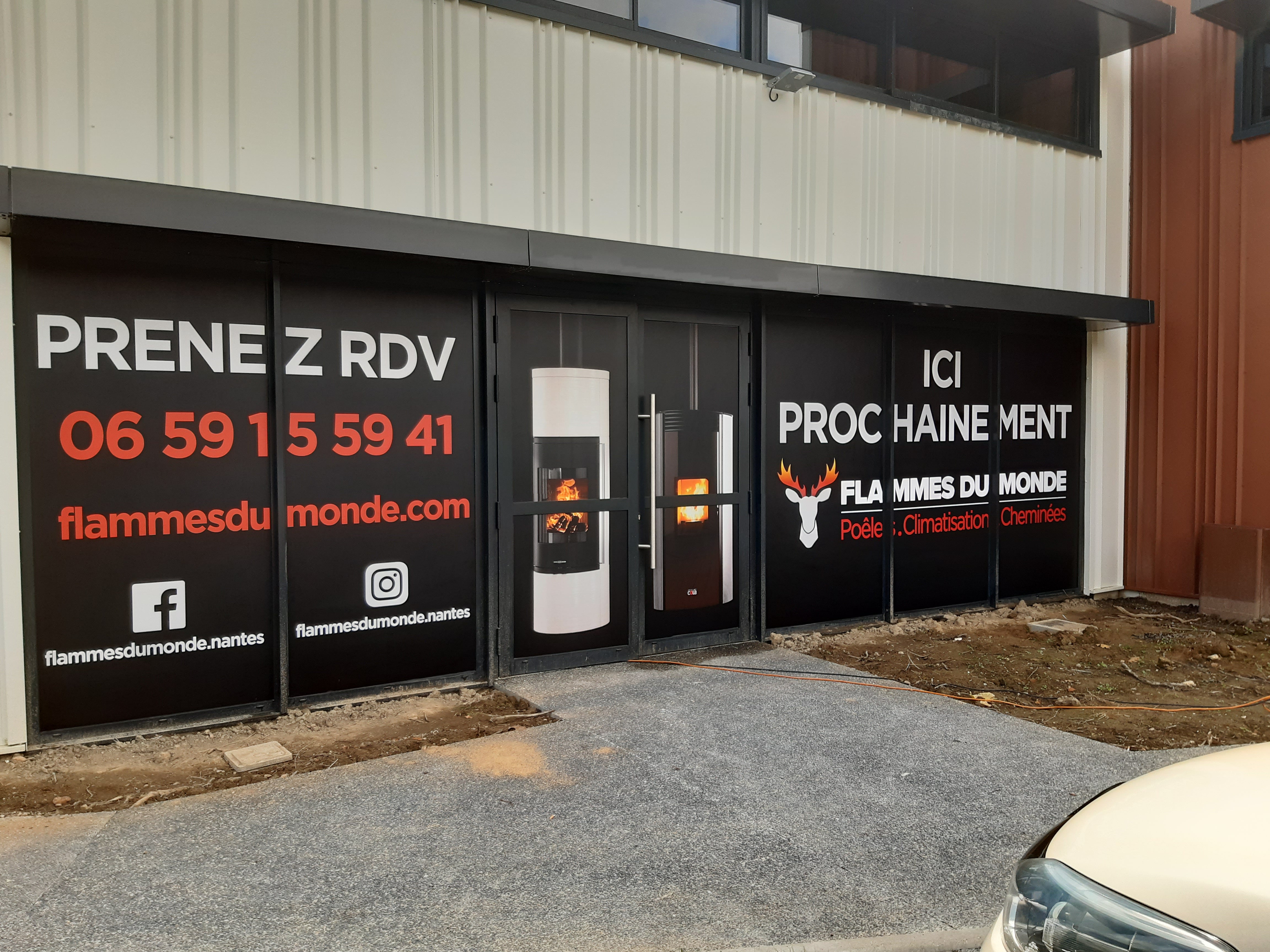 Marquage vitrines par Signarama Nantes