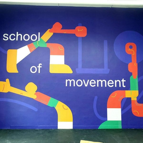 Wall graphic, wall mural, Wide format printing,