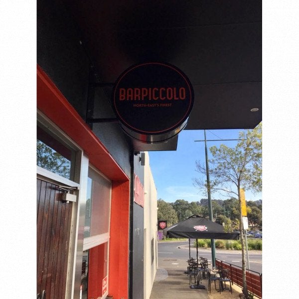 Lightbox - Barpiccolo - Eltham.