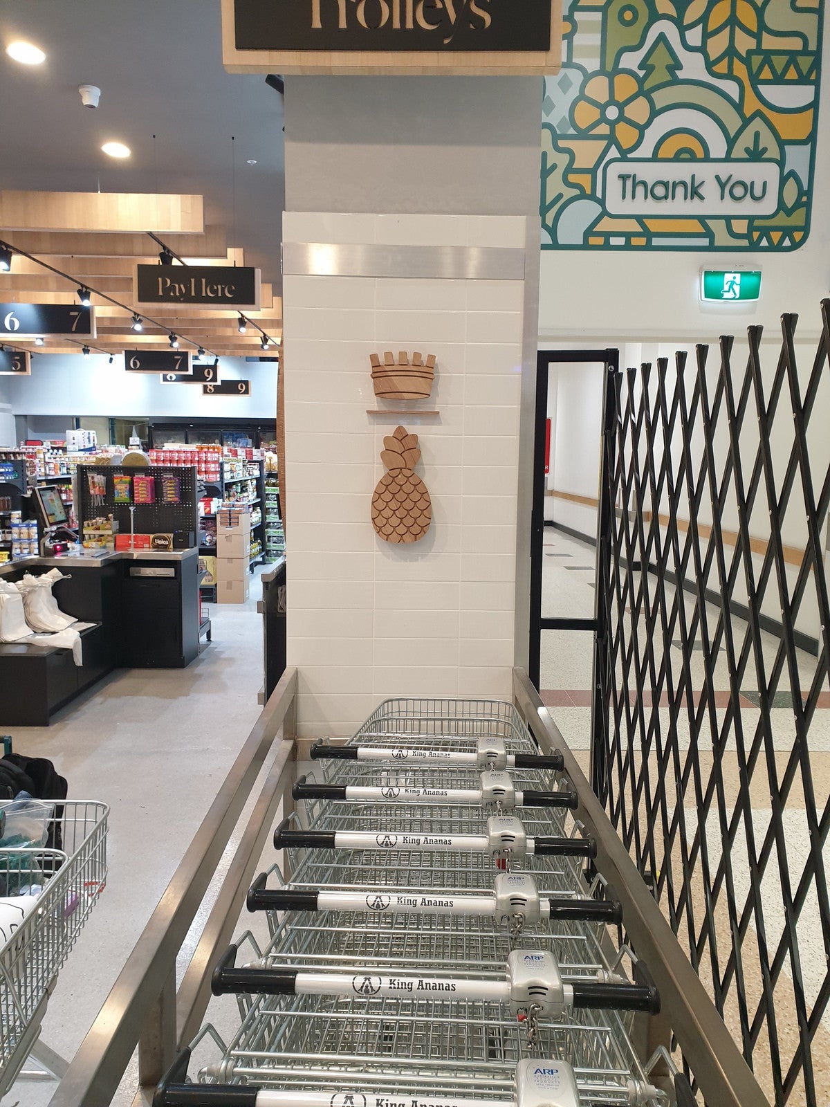 King Ananas_custom wood engraved sign - Signarama CBD South