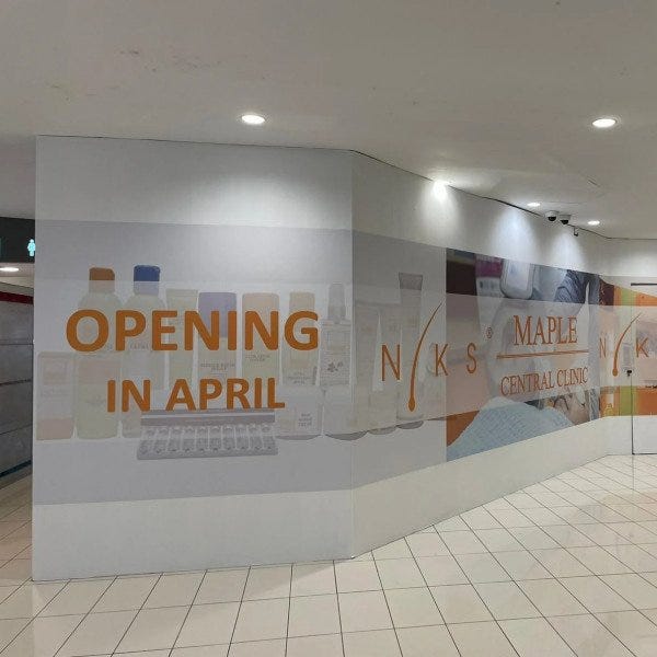 Indoor Hoarding Signage and Graphic by Signarama Eunos