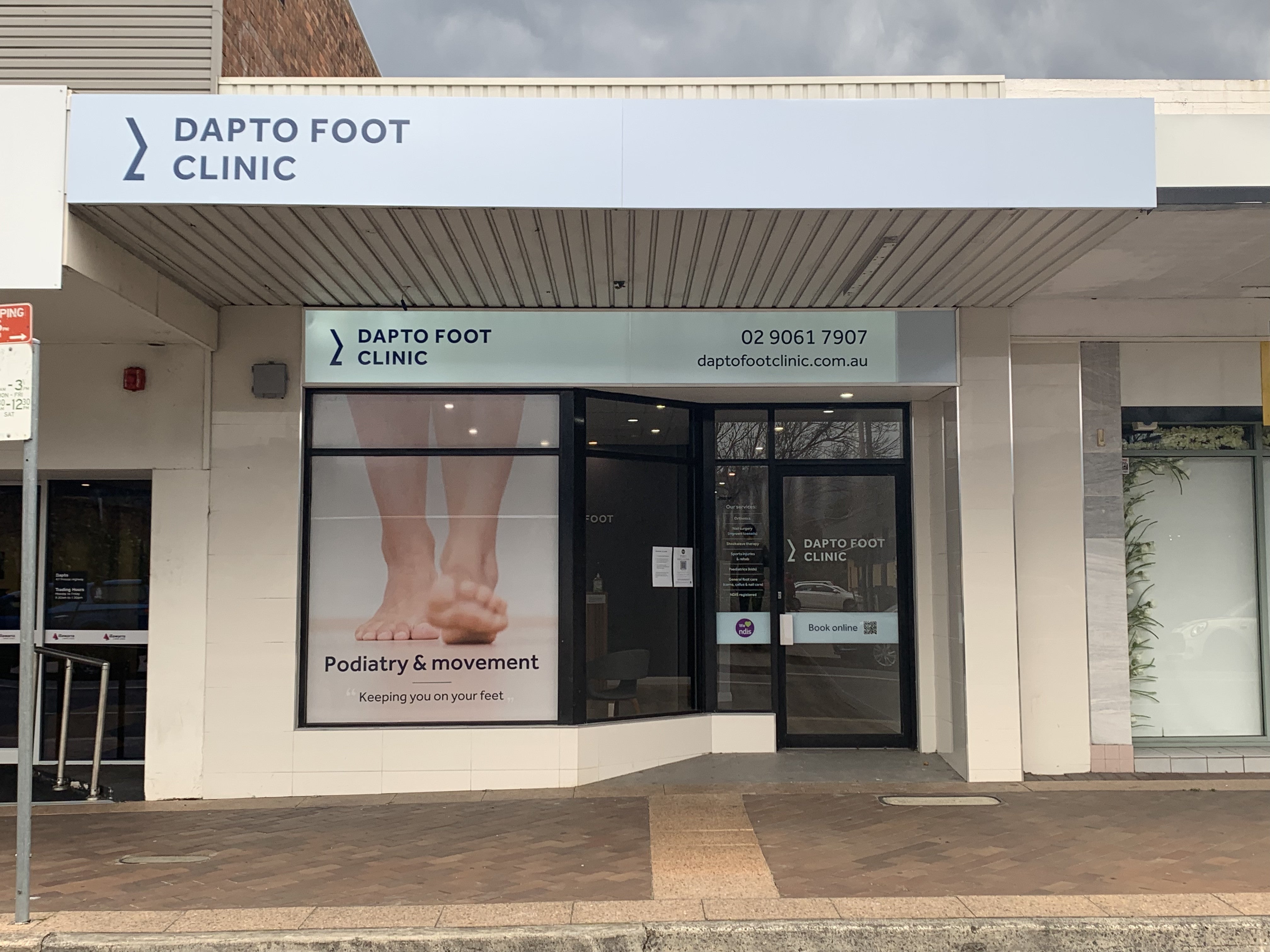 Dapto Foot Clinic - New Shop Signage