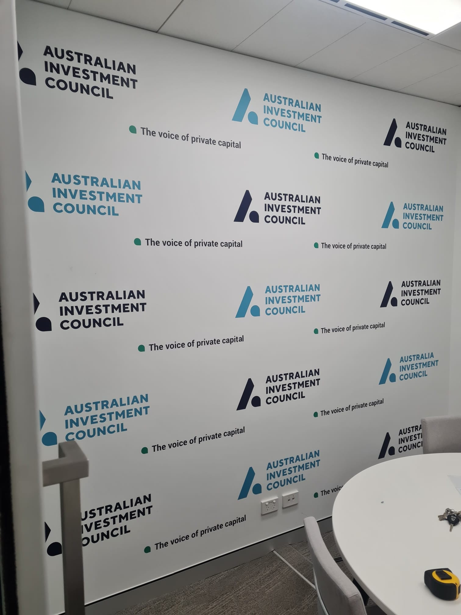 Australian Investment Council_Vinyl decals - Signarama CBD South