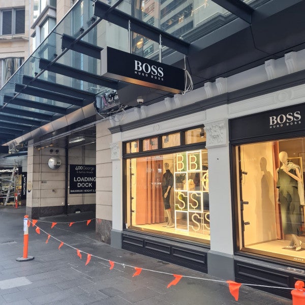 Custom fabricated Lightboxes with acrylic faces and vinyl graphics (BOSS) - Signarama CBD South