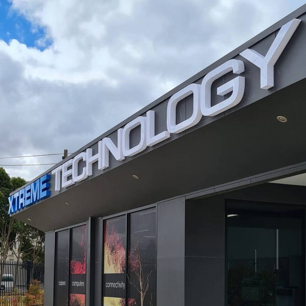 Xtreme Technology 3D Lettering
