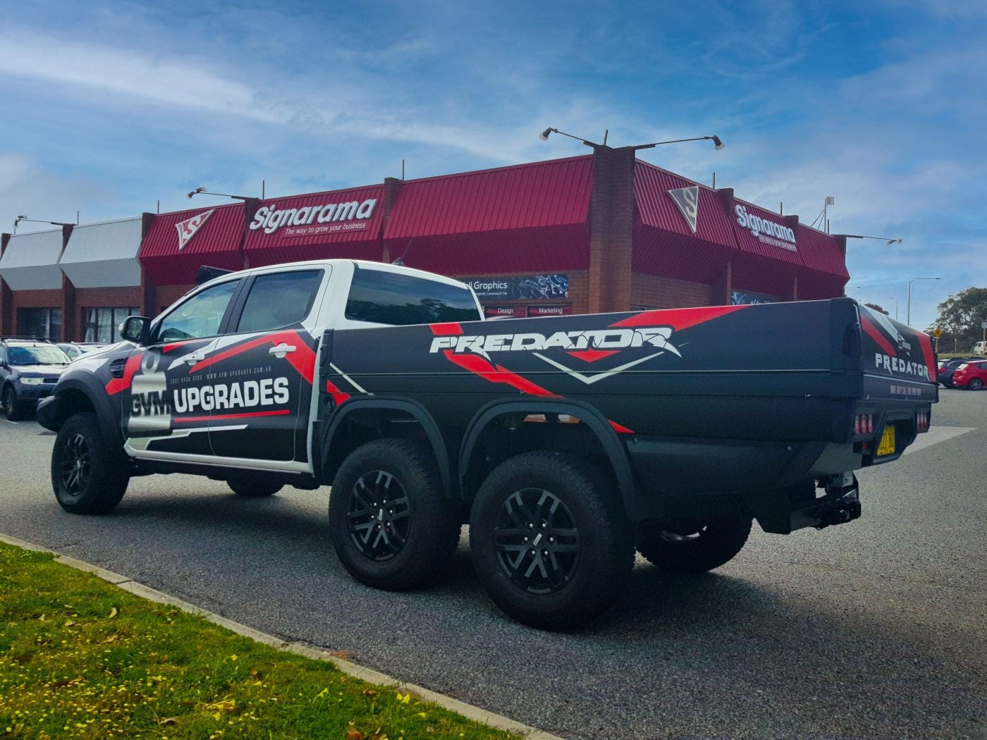 Cape Bouvard Technologies 6 Wheeler Truck Wrap