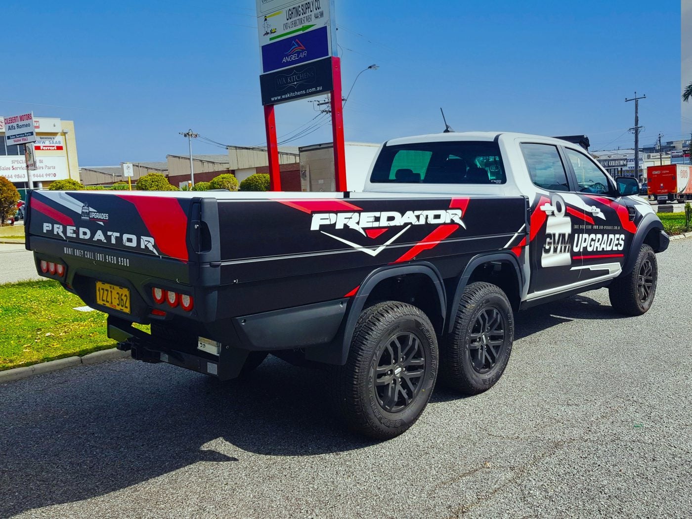 Cape Bouvard Technologies 6 Wheeler Truck Wrap