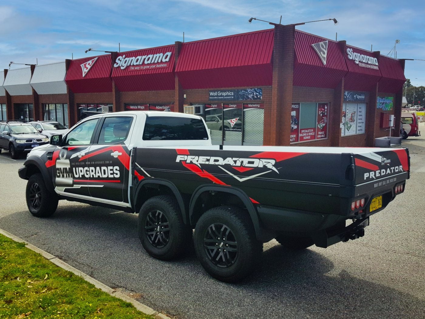 Cape Bouvard Technologies 6 Wheeler Truck Wrap