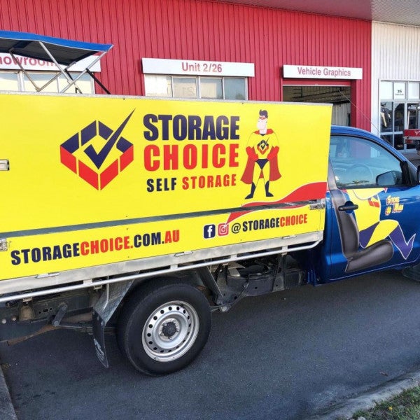 Storage Choice Fun Vehicle Signage