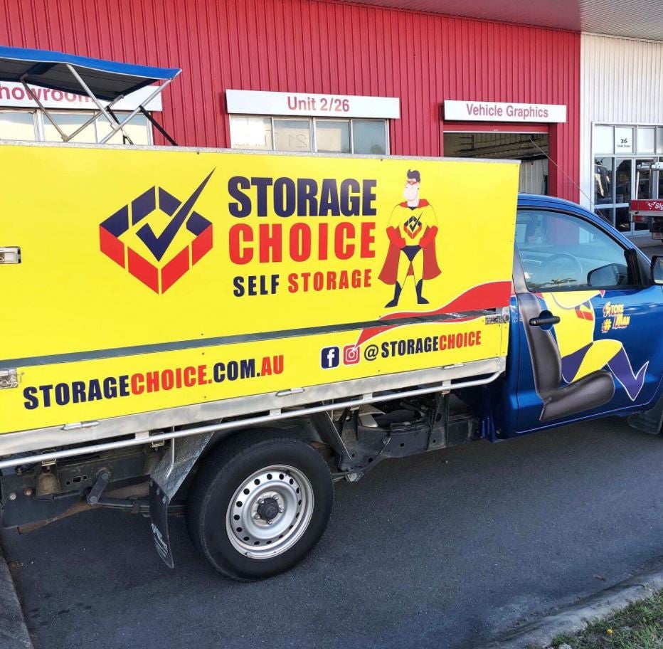 Storage Choice Fun Vehicle Signage