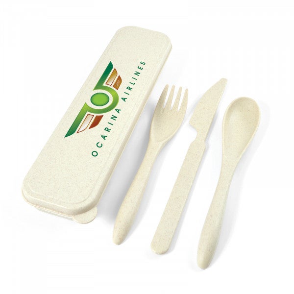 Custom Delish Eco Cutlery Set