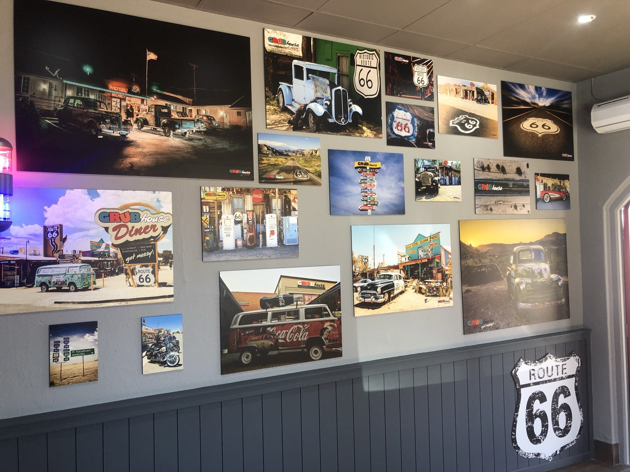 Grubhouse Restaurant - Complete Signage Solution