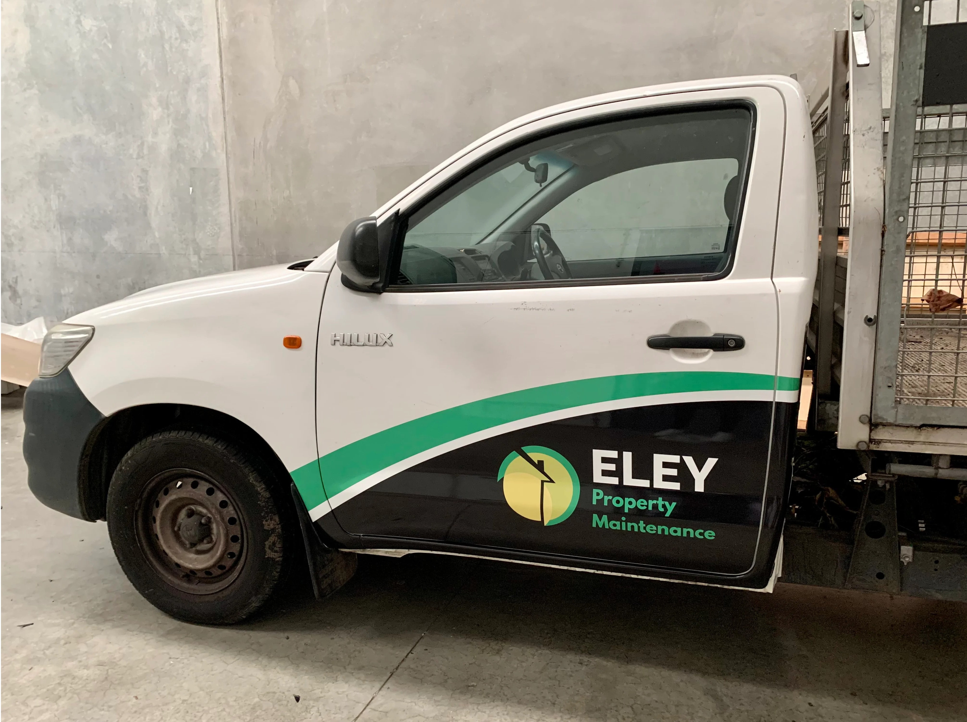 Vehicles Signage - Eley Property Maintenance