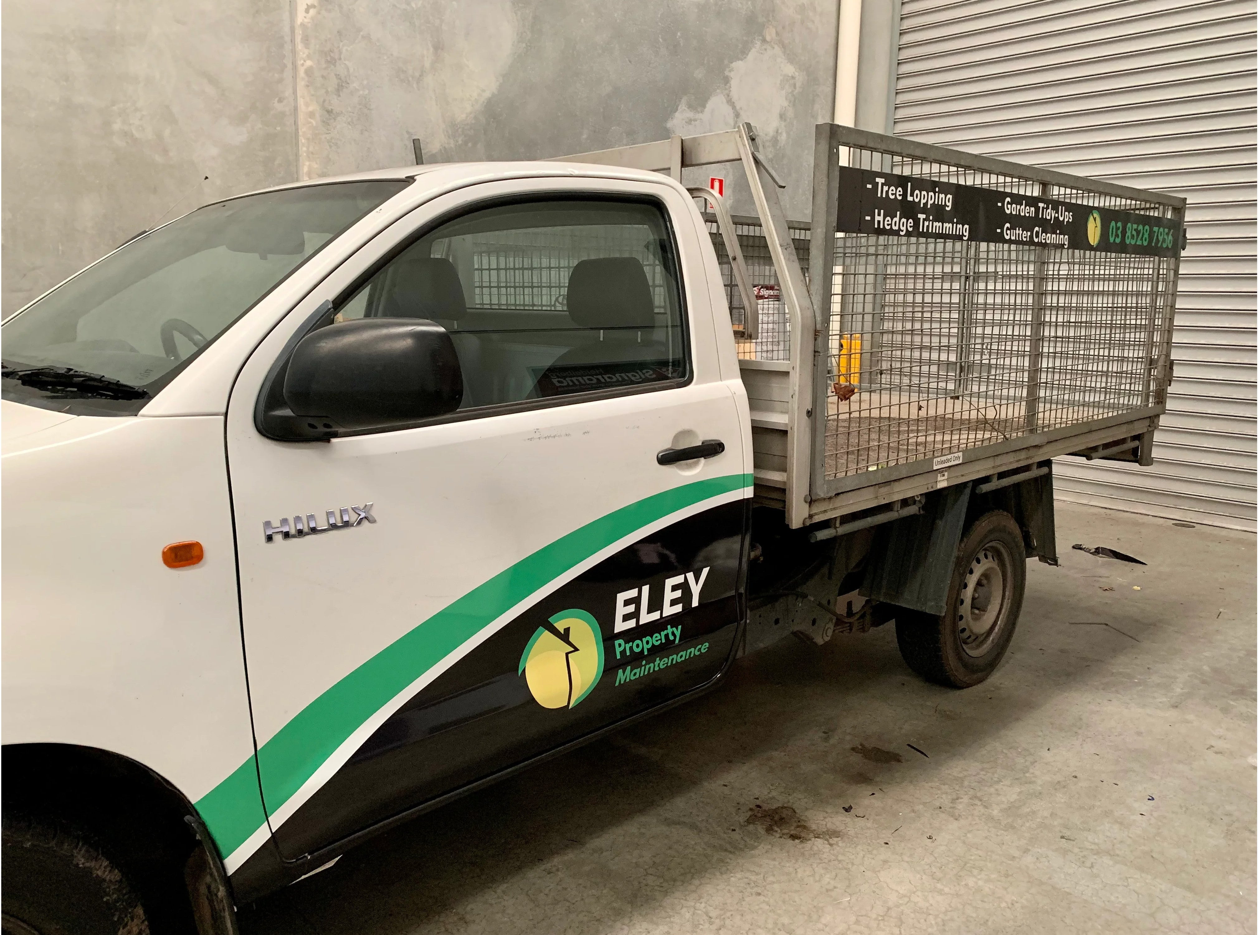 Vehicles Signage - Eley Property Maintenance