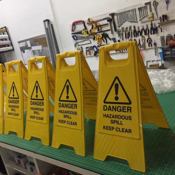 Floor sign