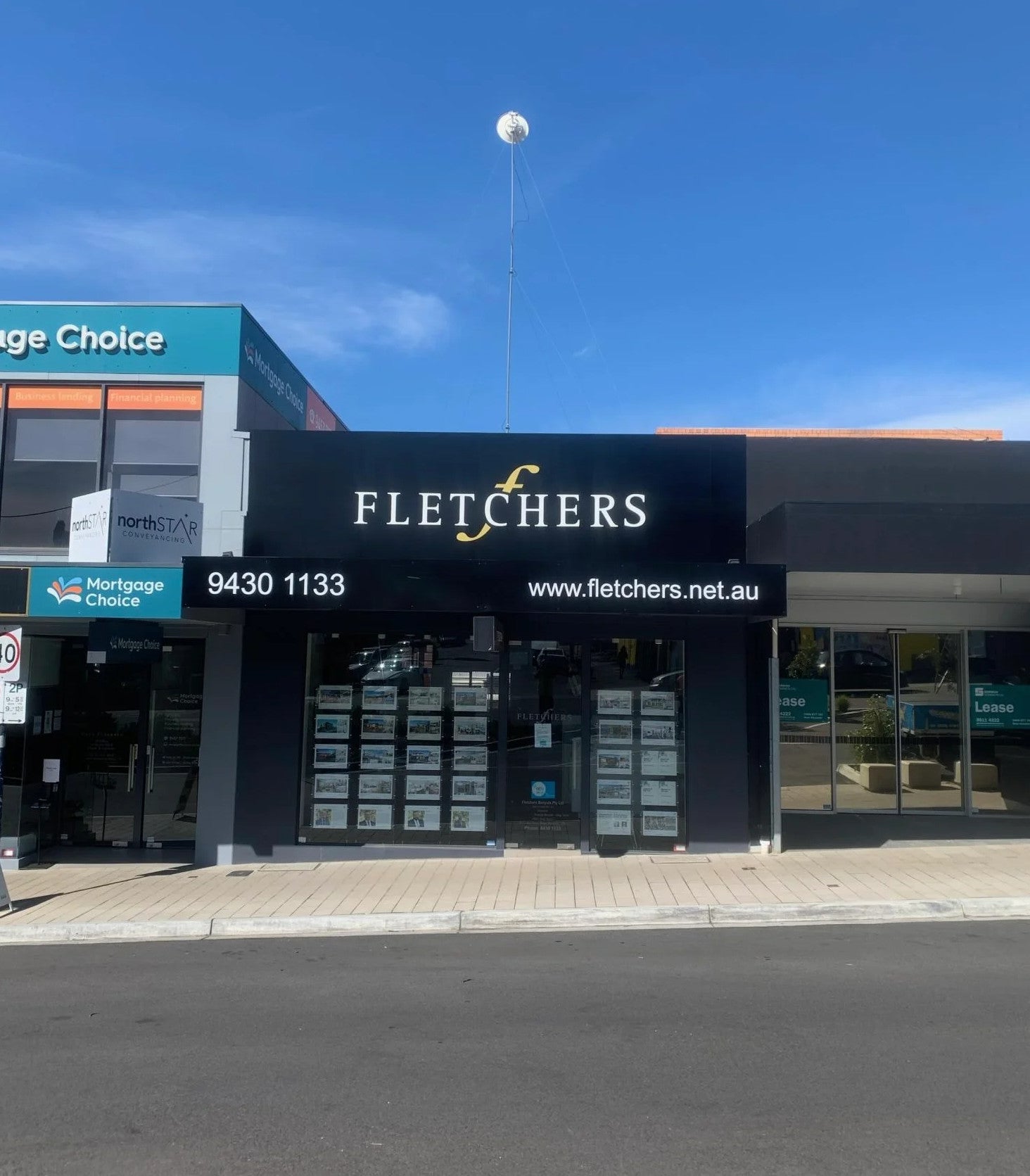 Awning & Fascia Signs - Fletchers Banyule - Rosanna.
