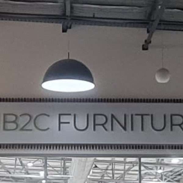 B2C Furniture_Custom fabricated Lightbox with 3d cut acrylic lettering.2