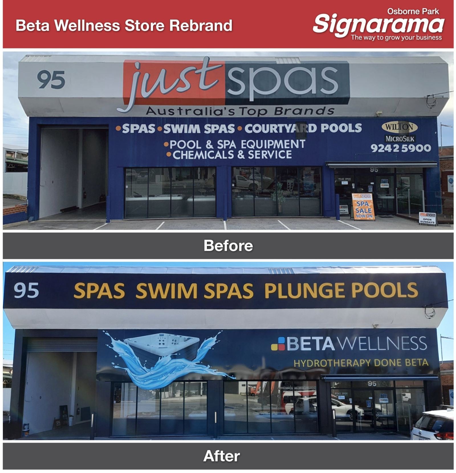 Beta Wellness Osborne Park Building Makeover