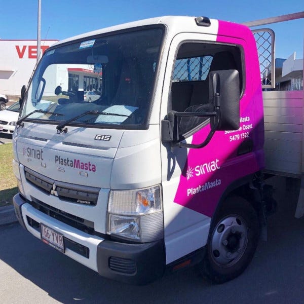 Plasta Masta Vehicle Fleet Install