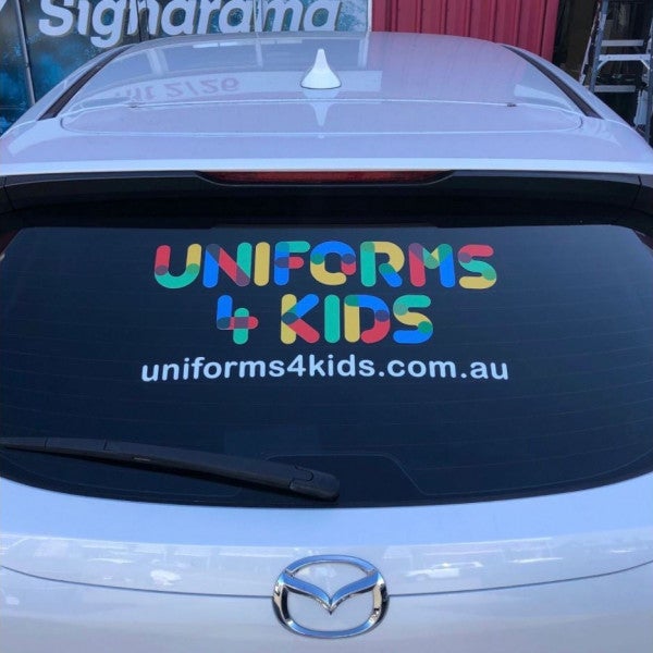 Uniforms 4 Kids Car Decal