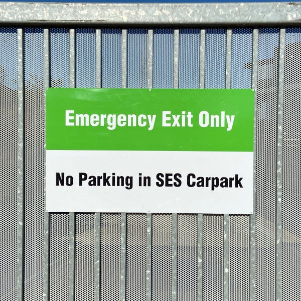 Parking Signage