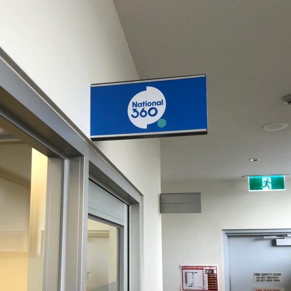 Framed Sign