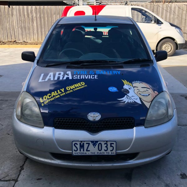 Car Wrap with Graphics