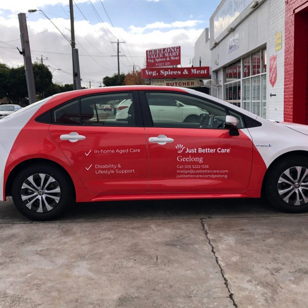 Car Wrap With Graphics