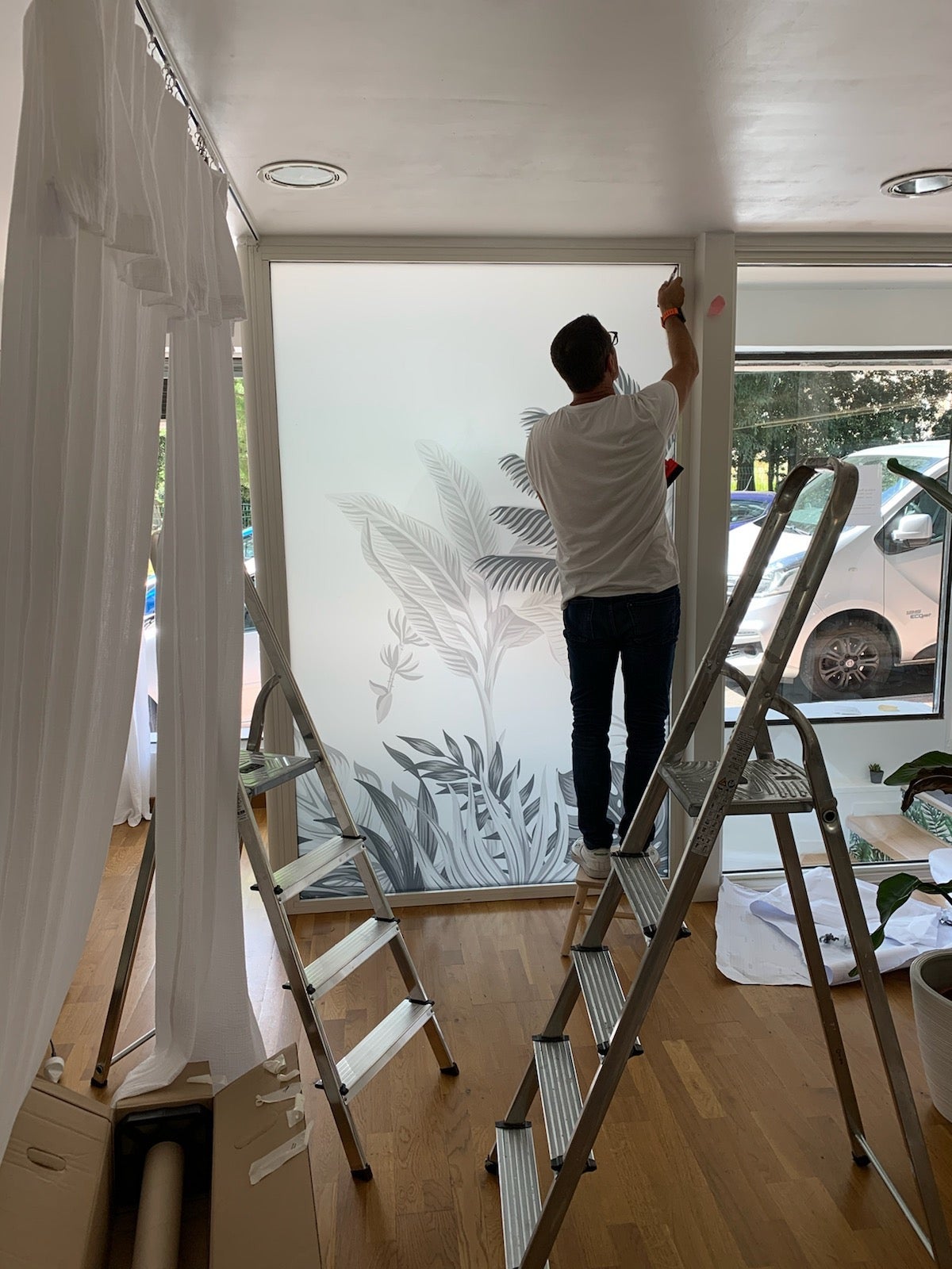 STICKER VITRES - DECO INTERIEURE