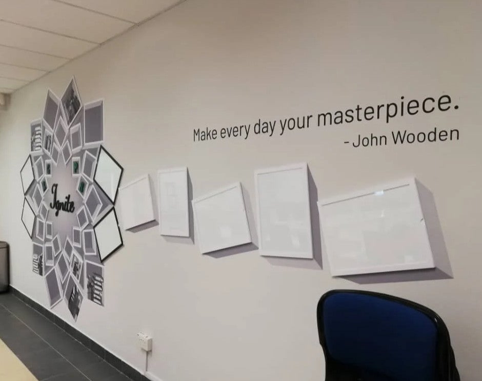 Wall stickers for Raffles Girls' Primary School by Signarama East Coast