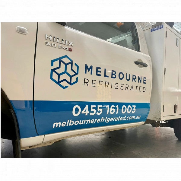 Vehicle Graphics - Melbourne Refrigerated.