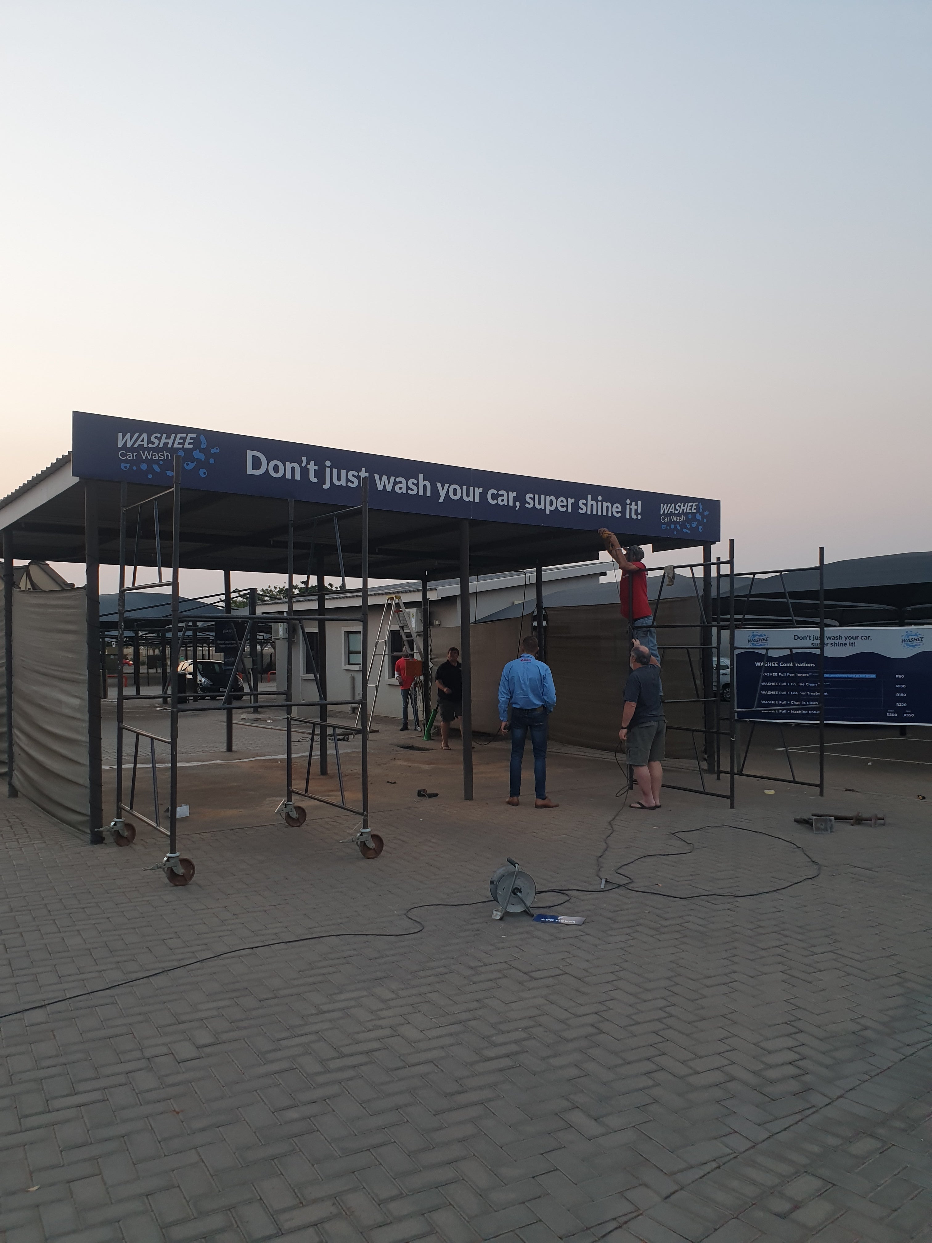 Washee Car Wash - Rebrand